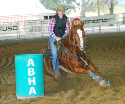 Tex Champion Barrel horse
